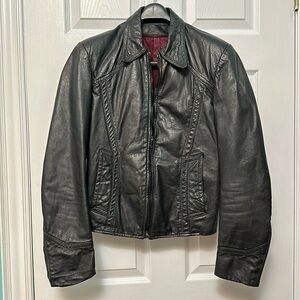 Revolution for Leather Goods - Black Vintage Leather Jacket